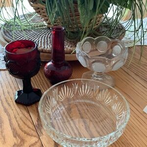 Avon Vintage glassware